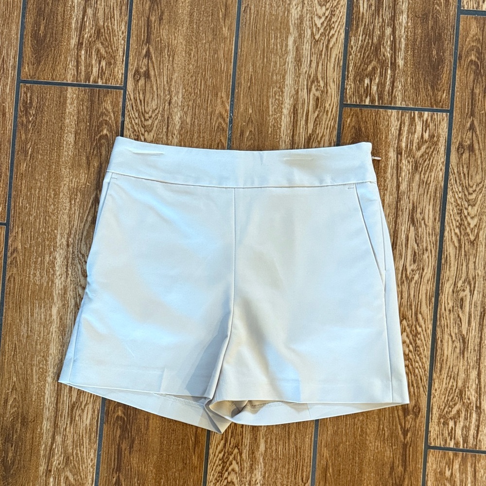 Women's Pale Pink High Waisted Shorts